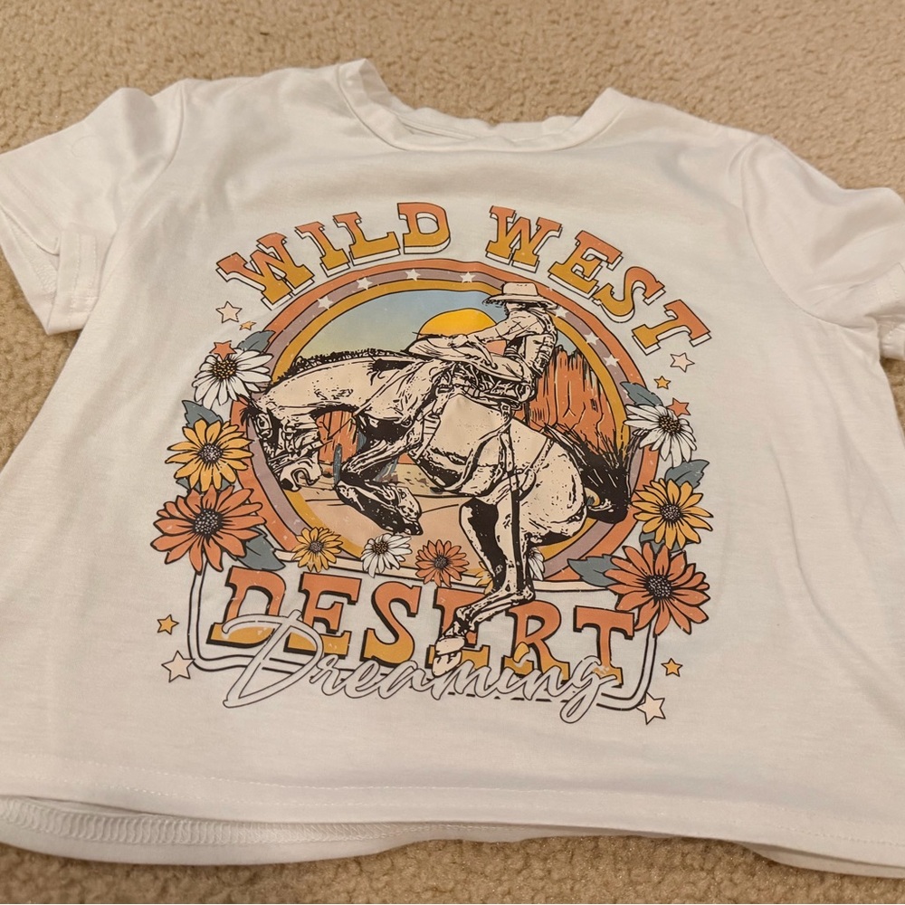 Wild West Desert Dreaming Kids T-Shirt
